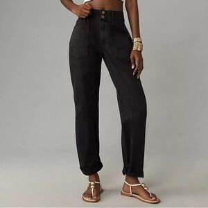 Anthropologie Pilcro The Wanderer Mid-Rise Relaxed-Leg Pants